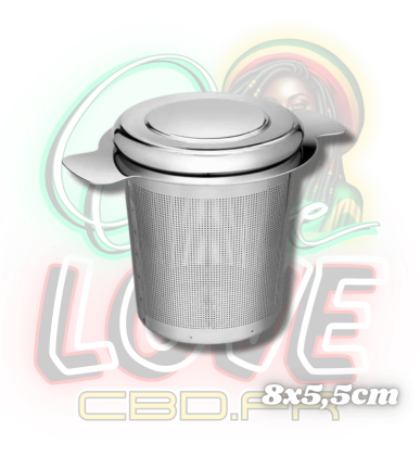 Infuseur avec couvercle | Acier inoxydable | 