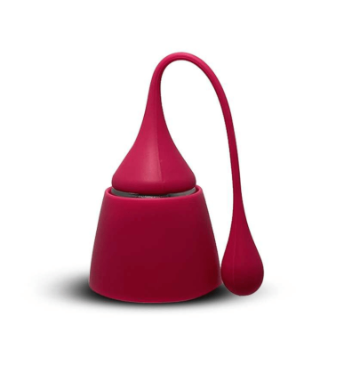 Infuseur boule à thé avec support Rose | Acier inoxydable et Silicone | 