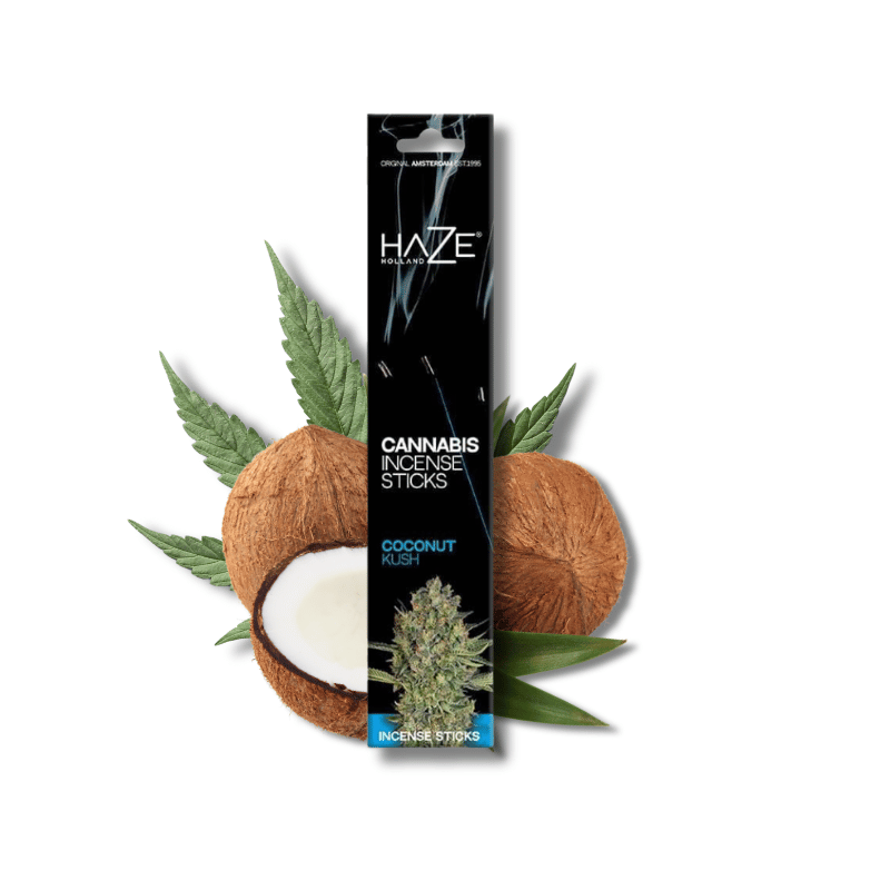 Bâtons d'encens Cannabis Coconut Kush x15 | Haze