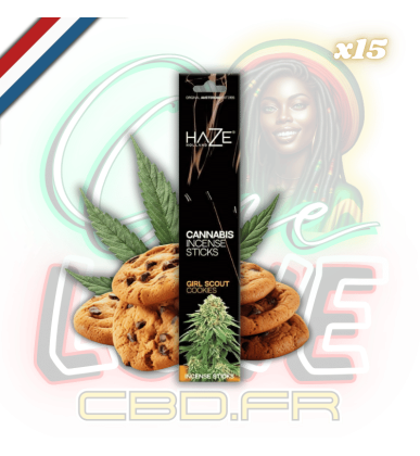 Bâtons d'encens Cannabis Girl Scout Cookies x15 | Haze