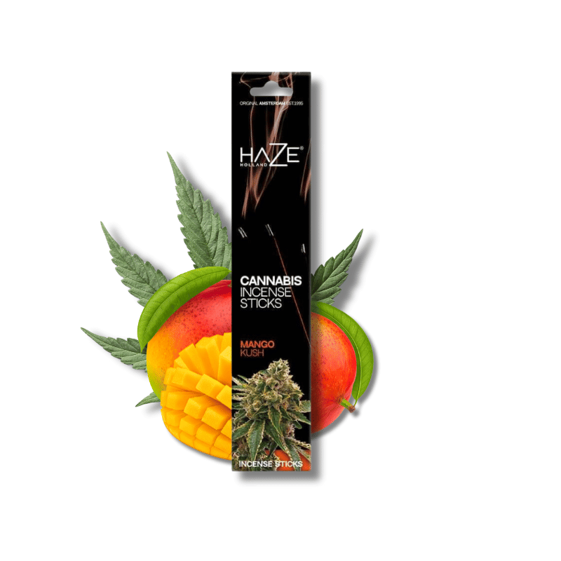 Bâtons d'encens Cannabis Mango Kush x15 | Haze