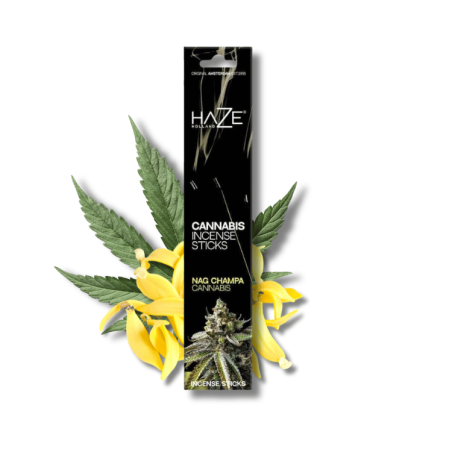 Bâtons d'encens Cannabis Nag Champa x15 | Haze Bâtons d'encens Cannabis Nag Champa x15 | Haze