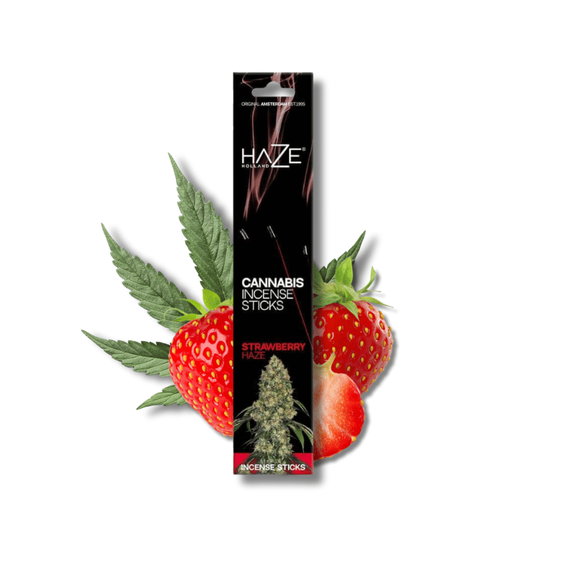 Bâtons d'encens Cannabis Strawberry Haze x15 | Haze