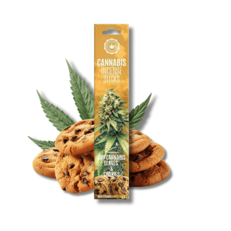Bâtons d'encens Dry Cannabis Leaves & Cookies x15 | Multitrance Bâtons d'encens Dry Cannabis Leaves & Cookies x15 | Multitrance