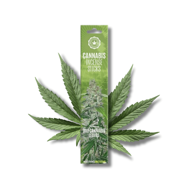 Bâtons d'encens Dry Cannabis Leaves x15 | Multitrance
