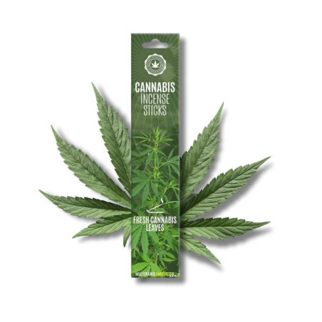 Bâtons d'encens Fresh Cannabis Leaves x15 | Multitrance Bâtons d'encens Fresh Cannabis Leaves x15 | Multitrance