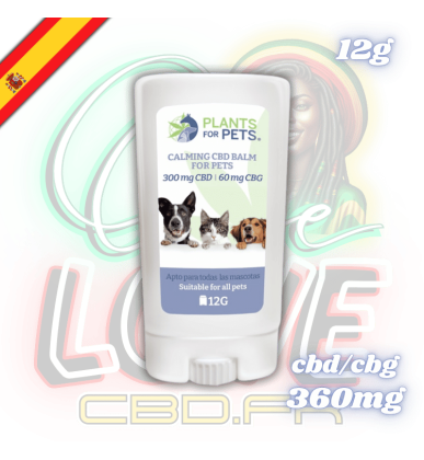 Baume CBD & CBG animaux apaisant | 360mg | Plant for Pets