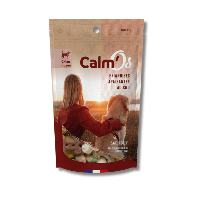 Friandises CBD pour Chien moyen 100g | 3mg | Novaloa