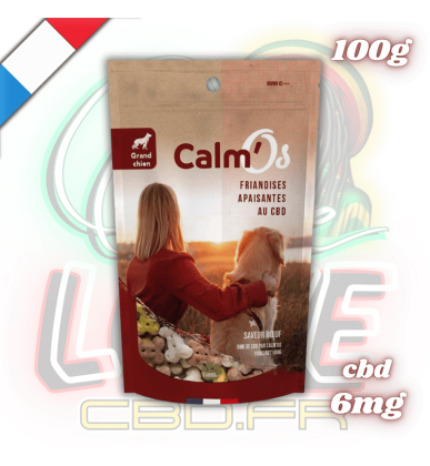 Friandises CBD pour grand Chien 100g | 6mg | Novaloa