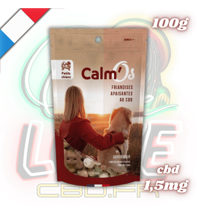 Friandises CBD pour petit chien 100g | 1,5mg | Novaloa