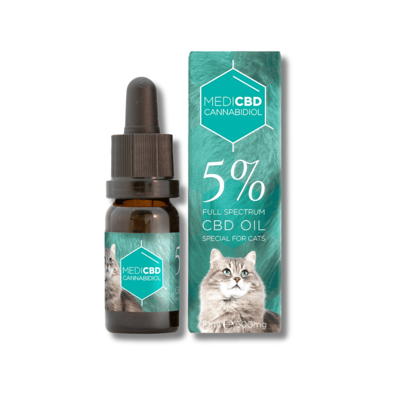 Huile CBD pour Chat | 5% | MediCBD