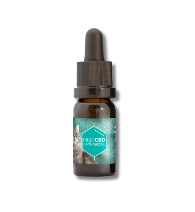Huile CBD pour Chat | 5% | MediCBD