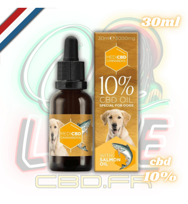 Huile CBD pour Chien | 10% | MediCBD