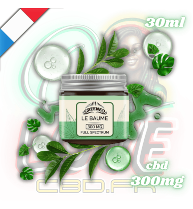 Baume CBD full spectrum | 300mg | Greeneo