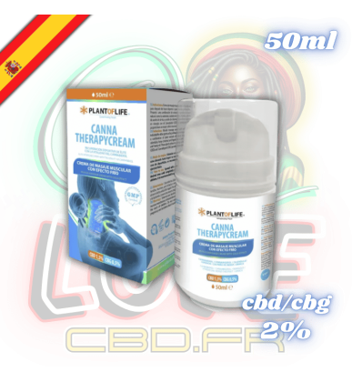 Crème CBD & CBG effet froid | 2% | Plant of Life