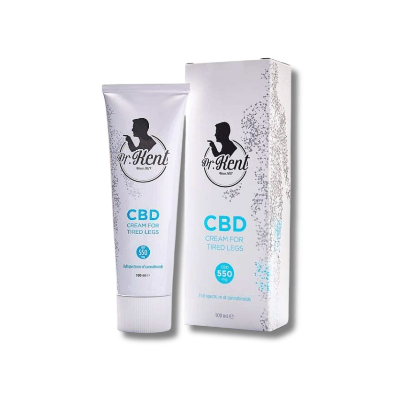 Crème CBD jambes lourdes | 550mg | Dr Kent