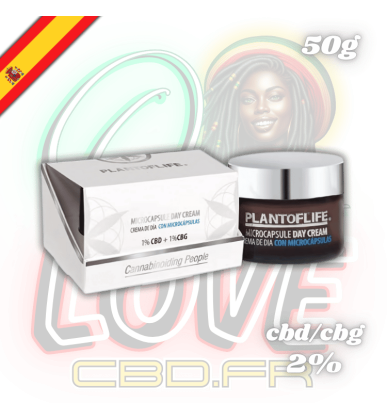 Crème de jour CBD & CBG | 2% | Plant of Life