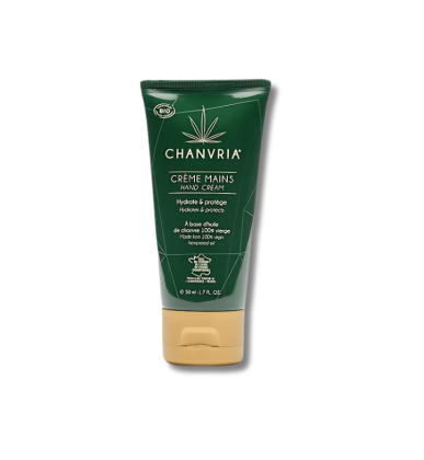 Crème mains huile de chanvre BIO | 50ml | Chanvria