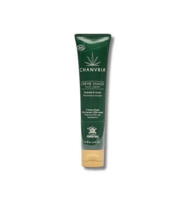 Crème visage huile de chanvre BIO | 40ml | Chanvria
