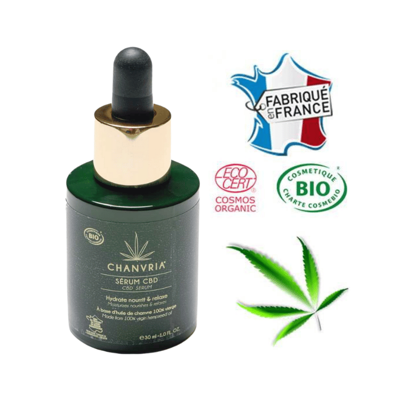 Sérum CBD huile de chanvre BIO | 30ml | Chanvria
