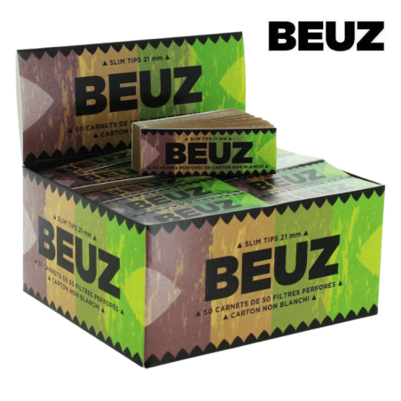 Filtres Carton non blanchis Brown | Lot de 50x50 | Beuz