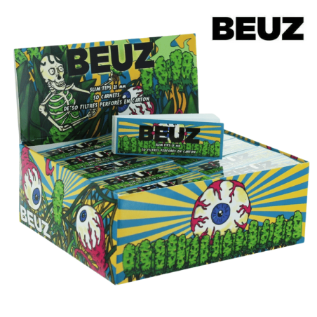Filtres Carton perforés blanchis Skeleton | Lot de 50x50 | Beuz Filtres Carton perforés blanchis Skeleton | Lot de 50x50 | Beuz