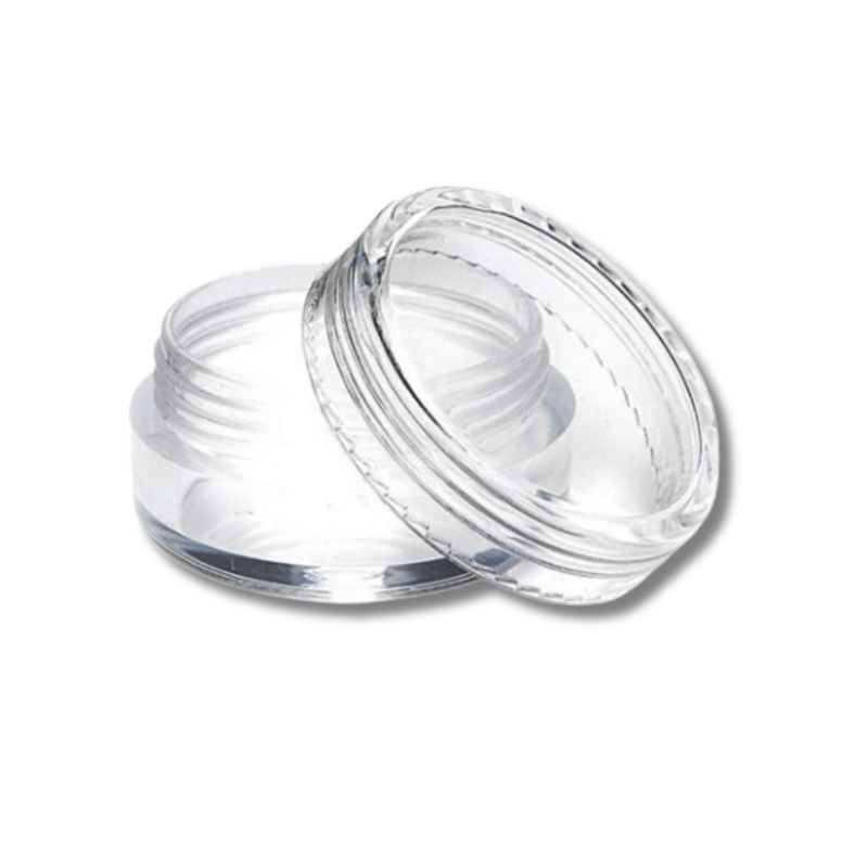 Pots transparents à visser x50 | 7ml | 