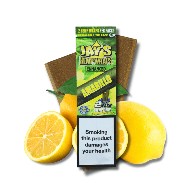 Blunts de chanvre Amarillo 25x2 | Juicy Jay's