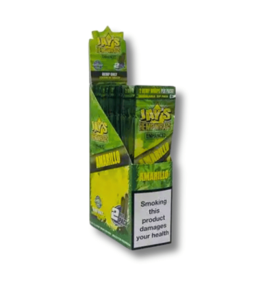 Blunts de chanvre Amarillo 25x2 | Juicy Jay's