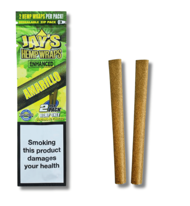Blunts de chanvre Amarillo 25x2 | Juicy Jay's