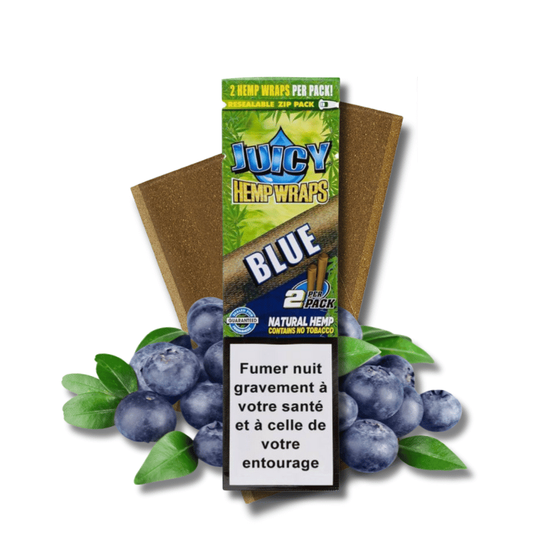 Blunts de chanvre Blue 25x2 | Juicy Jay's