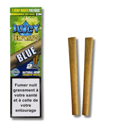 Blunts de chanvre Blue 25x2 | Juicy Jay's