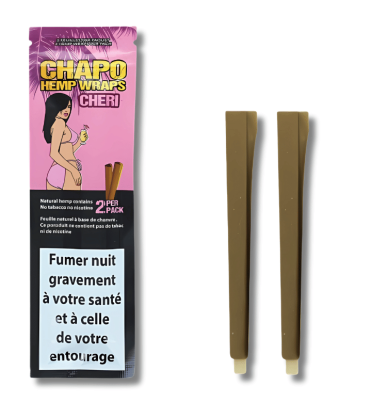 Blunts de chanvre Cheri x2 | Chapo