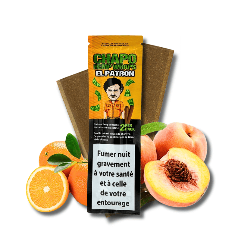 Blunts de chanvre El Patron x2 | Chapo