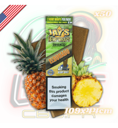Blunts de chanvre Eldorado 25x2 | Juicy Jay's