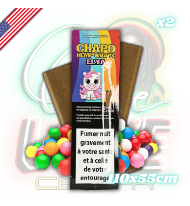 Blunts de chanvre Elya x2 | Chapo