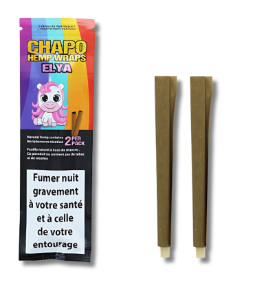 Blunts de chanvre Elya x2 | Chapo