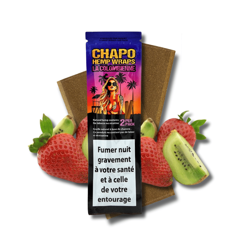 Blunts de chanvre La Colombienne x2 | Chapo