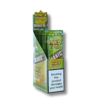 Blunts de chanvre Manic 25x2 | Juicy Jay's