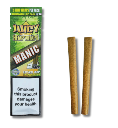 Blunts de chanvre Manic 25x2 | Juicy Jay's
