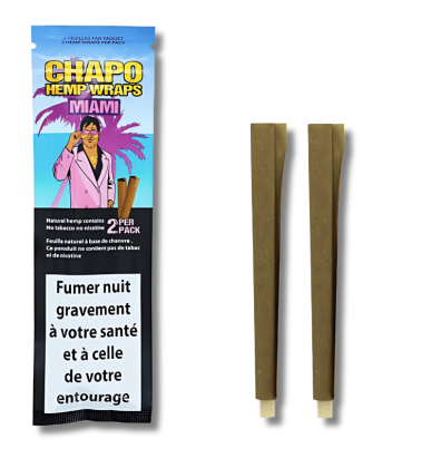 Blunts de chanvre Miami x2 | Chapo