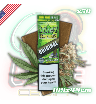 Blunts de chanvre Original 25x2 | Juicy Jay's