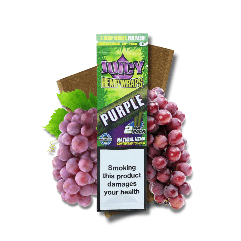 Blunts de chanvre Purple 25x2 | Juicy Jay's