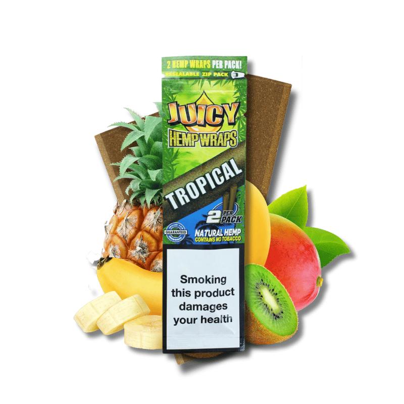 Blunts de chanvre Tropical 25x2 | Juicy Jay's