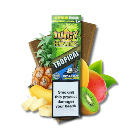 Blunts de chanvre Tropical 25x2 | Juicy Jay's Blunts de chanvre Tropical 25x2 | Juicy Jay's