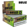 Feuilles Slim King Size non blanchies + filtres Brown | Lot de 24x32 | Beuz