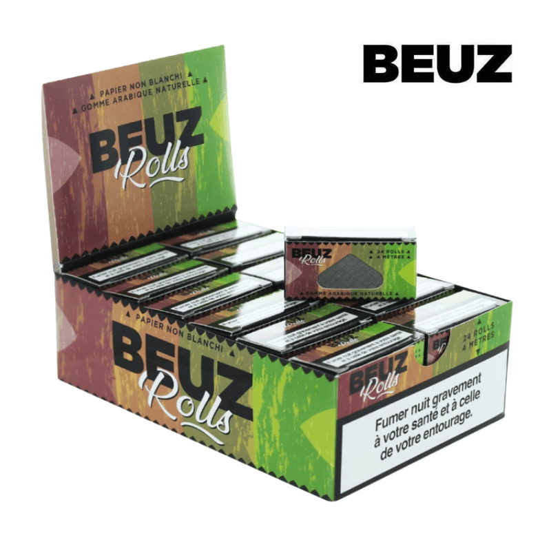 Rouleaux de Feuilles Slim non blanchies | Lot de 24x4m | Beuz