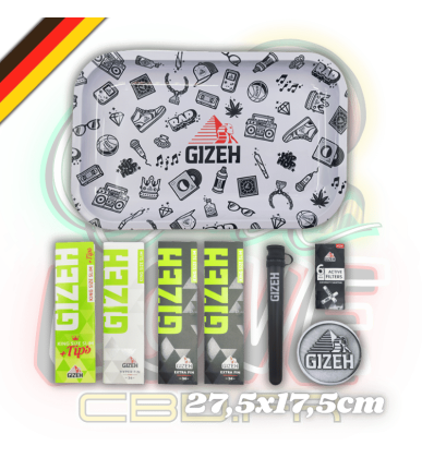 Kit Rolling complet Blanc | 27,5x17,5cm | Gizeh