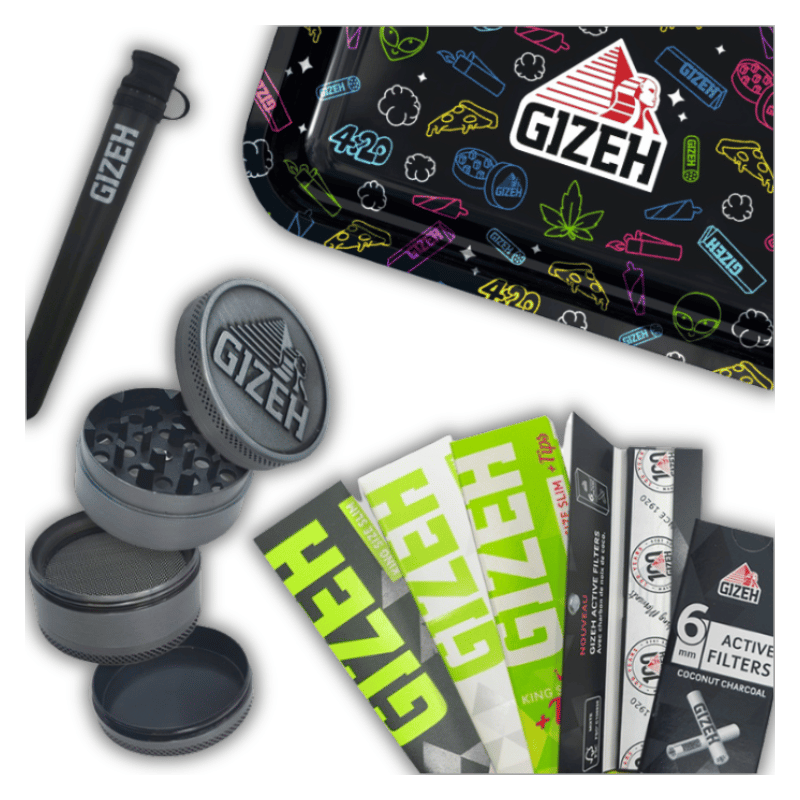Kit Rolling complet Noir | 27,5x17,5cm | Gizeh