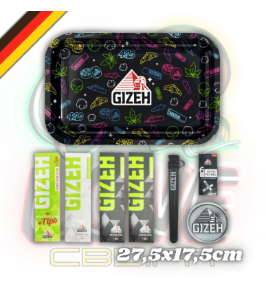 Kit Rolling complet Noir | 27,5x17,5cm | Gizeh
